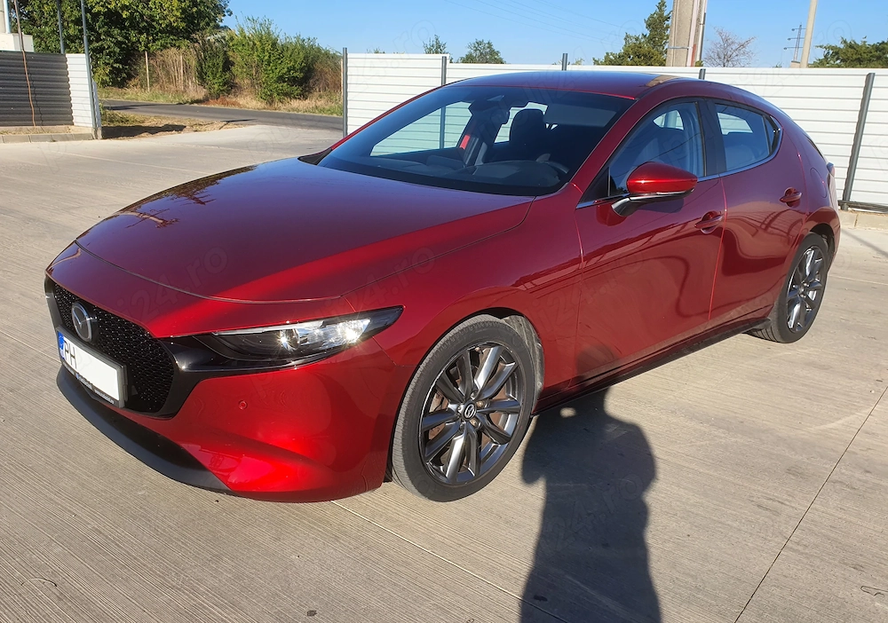 Mazda 3 G122 MHEV Plus | 42.200 km | Unic proprietar | Fără accidente | România