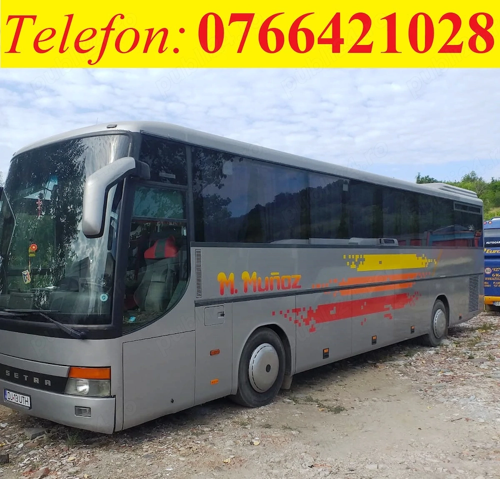 Autocar Setra 315 GT-HD, an 2000, Euro 2, AC, Webasto, 55 locuri, 915.000 km, ITP valabil