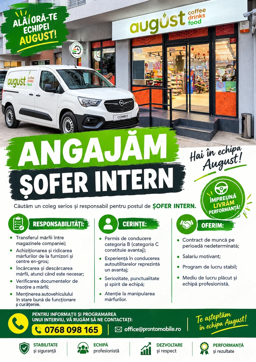 Sofer intern magazine AuGust