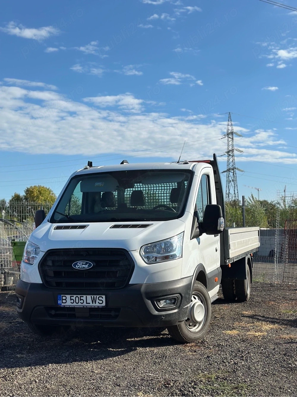 Vand Ford Transit, primul proprietar punte dubla garantie