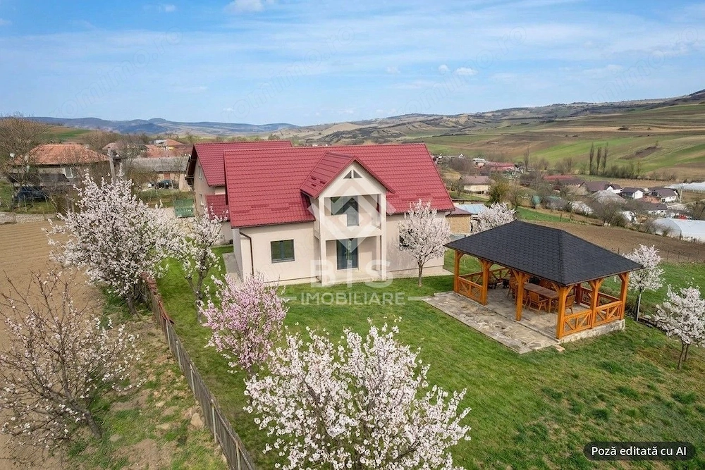 Casă Nouă – 2.800 mp Teren | Bozieș (Chiochiș)