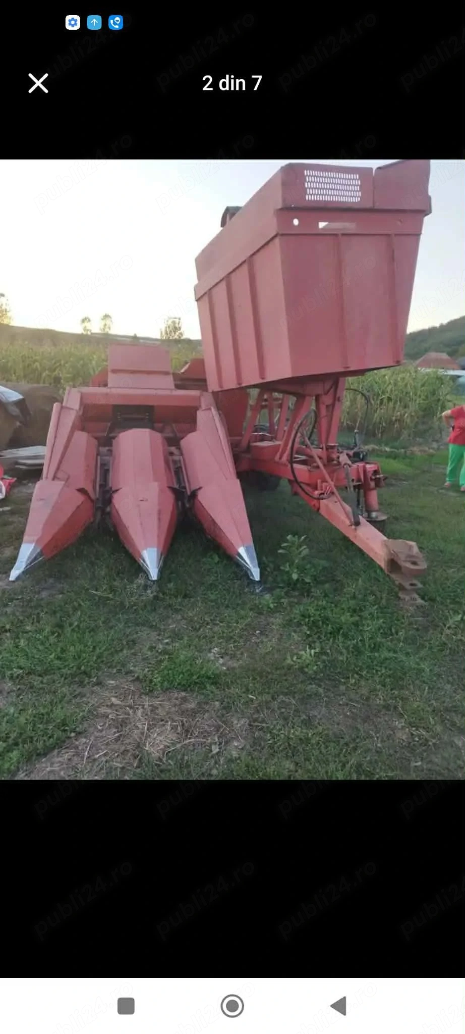 vând culegătoare de porumb 