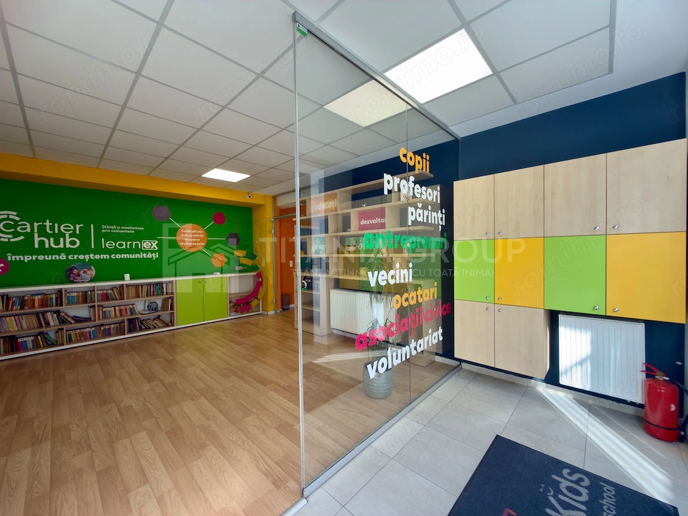 Spațiu comercial 102 mp, amenajat pentru centru educațional - Kasper Coresi