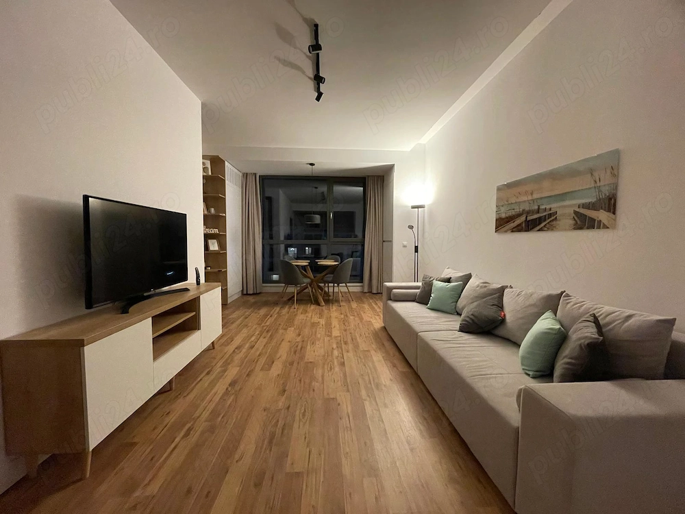 De închiriat pe termen lung   apartament cu 2 camere, complex Onix Blue, Mamaia Nord