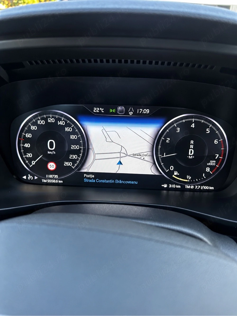 Volvo XC40 T3, motor 1.5 benzină, 163 CP, transmisie automată, an fabricație 2021, cu 119.000 km.h