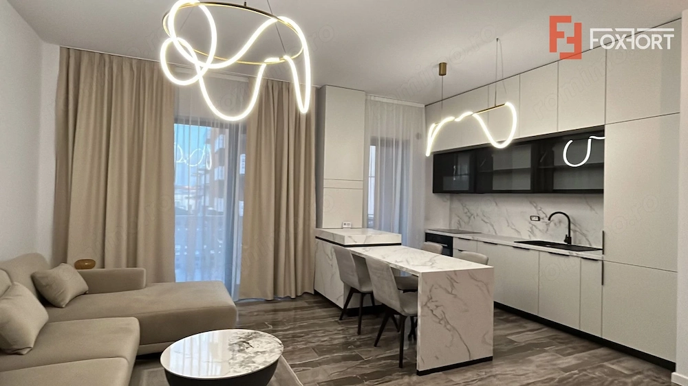 Apartament premium de inchiriat cu 2 camere si piscina in Giroc
