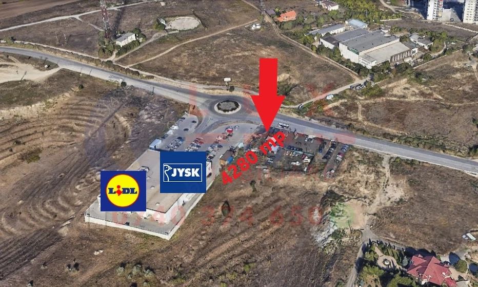 Id 7393 | teren intravilan 4.280 mp | oportunitate pentru dezvoltatori (dn22 - e87 - strada babadag)