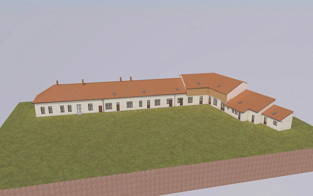 Oferta investitionala!!!  4 apartamente de vanzare si curte 570mp, semicentral