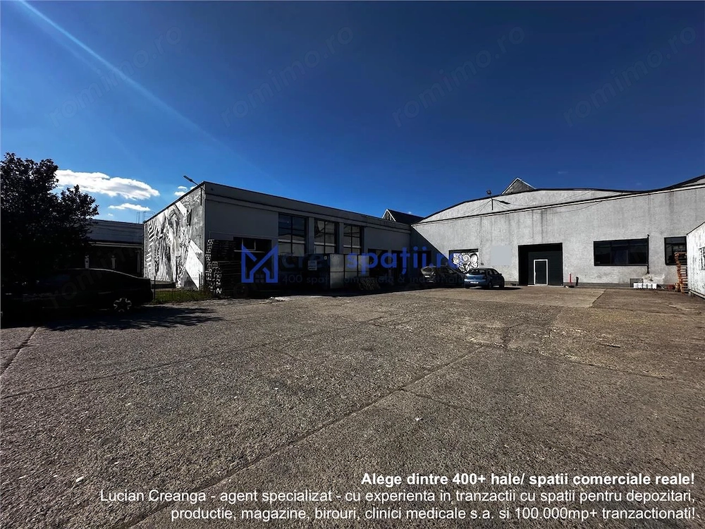 Hale de la 148mp la 1000mp, zona Carrefour Felicia, str. Bucium