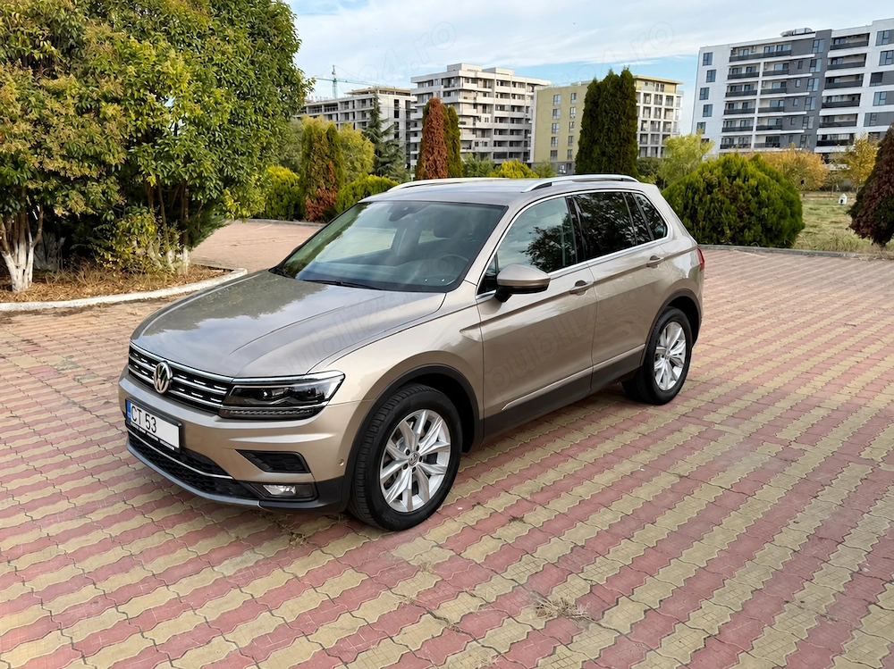 Volkswagen Tiguan Highline II, bord digital, benzina 2.0 TSI, 4Motion, DSG 7 trepte, 180 CP, 2018