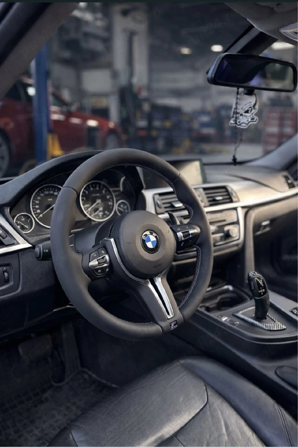 Volan BMW Piele Nappa Seria 1 2 3 4 5 6 7 X1 X2 X3 X4 X5 X6 Plug&Play + Ornament evacuare bmw F10