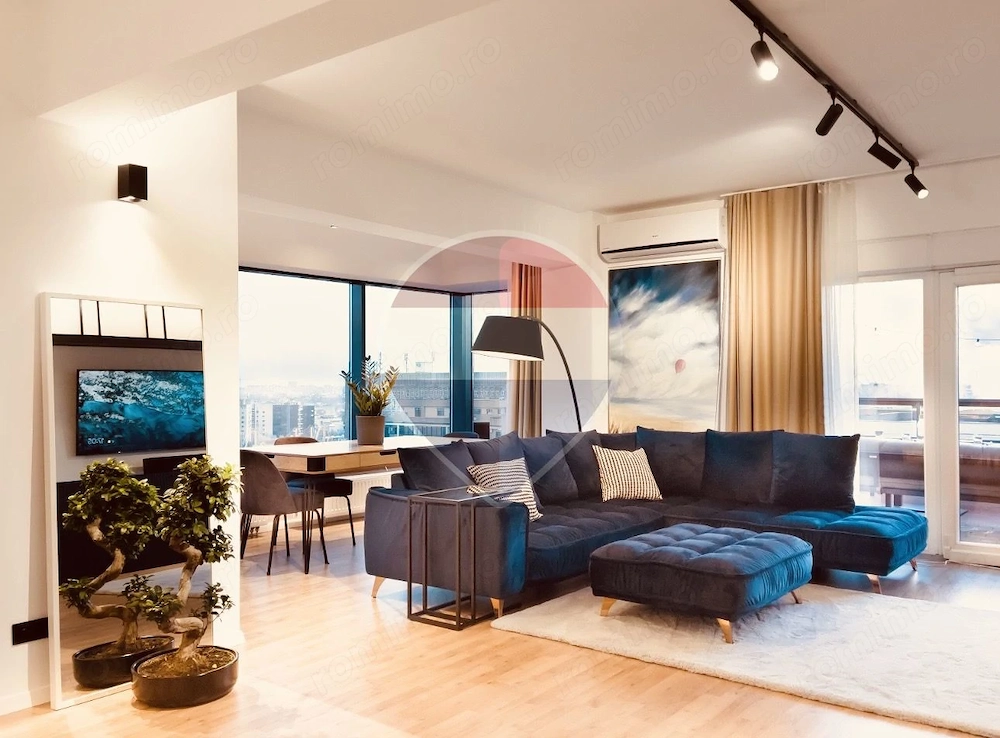 Penthouse lux Orhideea Residence | 316 mp | Terasă 83 mp | 4 parcări