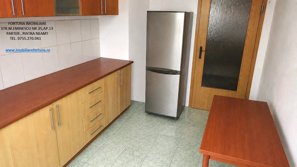 Apartament 1 camera, parter inalt, cu boxa si loc parcare, zona Calea Romanului