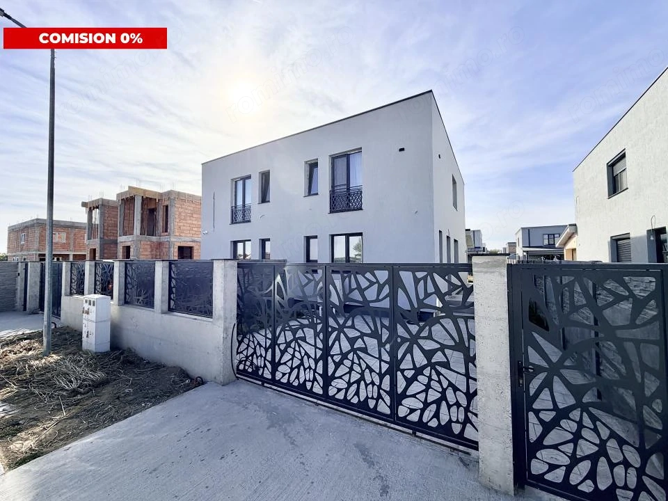 Duplex cu panouri fotovoltaice | 4 camere, complet mobilat, Bucovat
