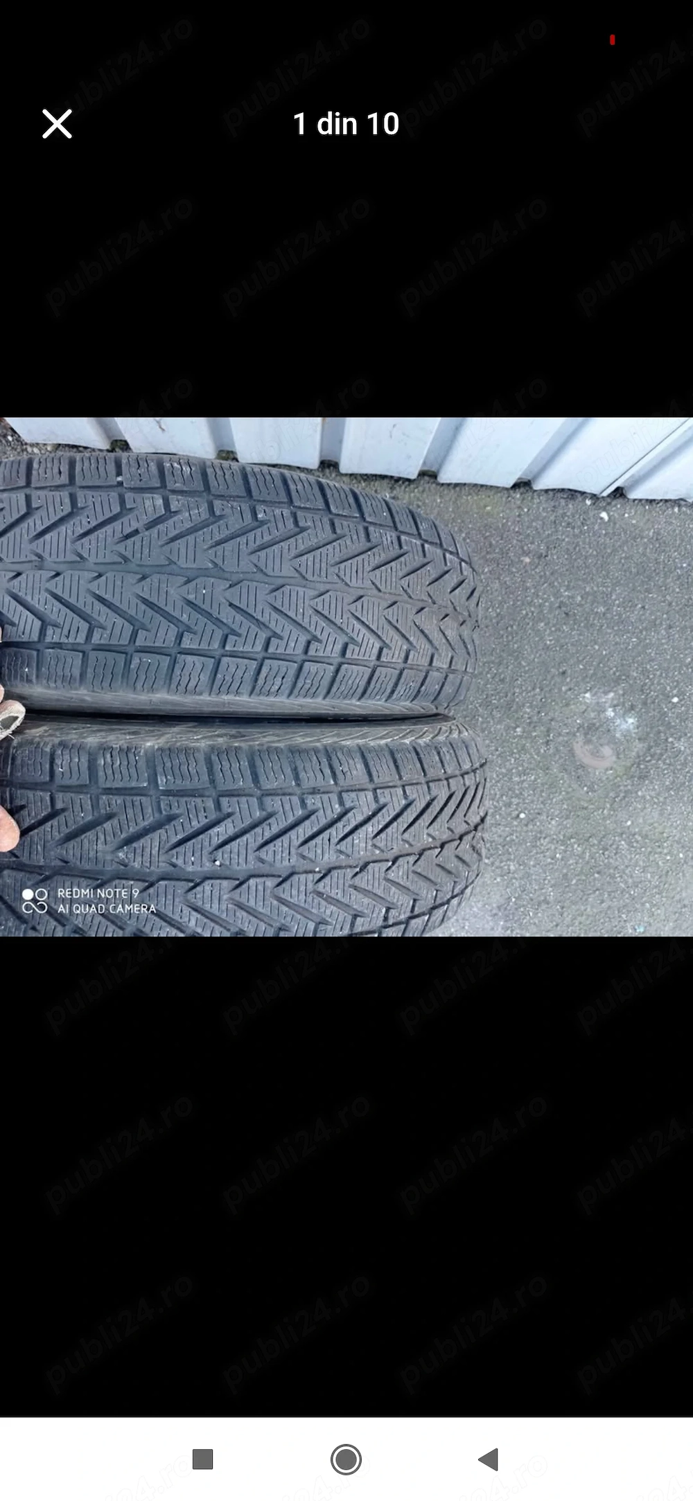 Oferta 2 anvelope iarna Vredestein-Giugiaro 225/65R17  150 bucata