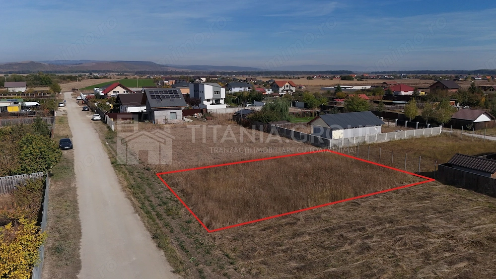Teren intravilan 500 mp, utilități în proximitate - Hărman, zona Fish4Life
