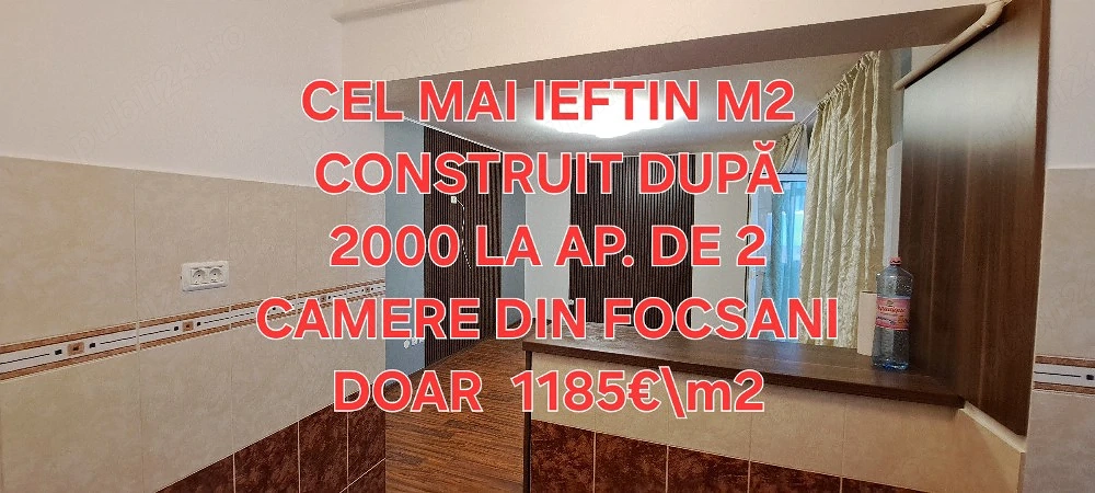 Apartament 2 camere, decomandat, etaj 4 5   Complex Rezidențial Poienița, lângă Liceul Unirea