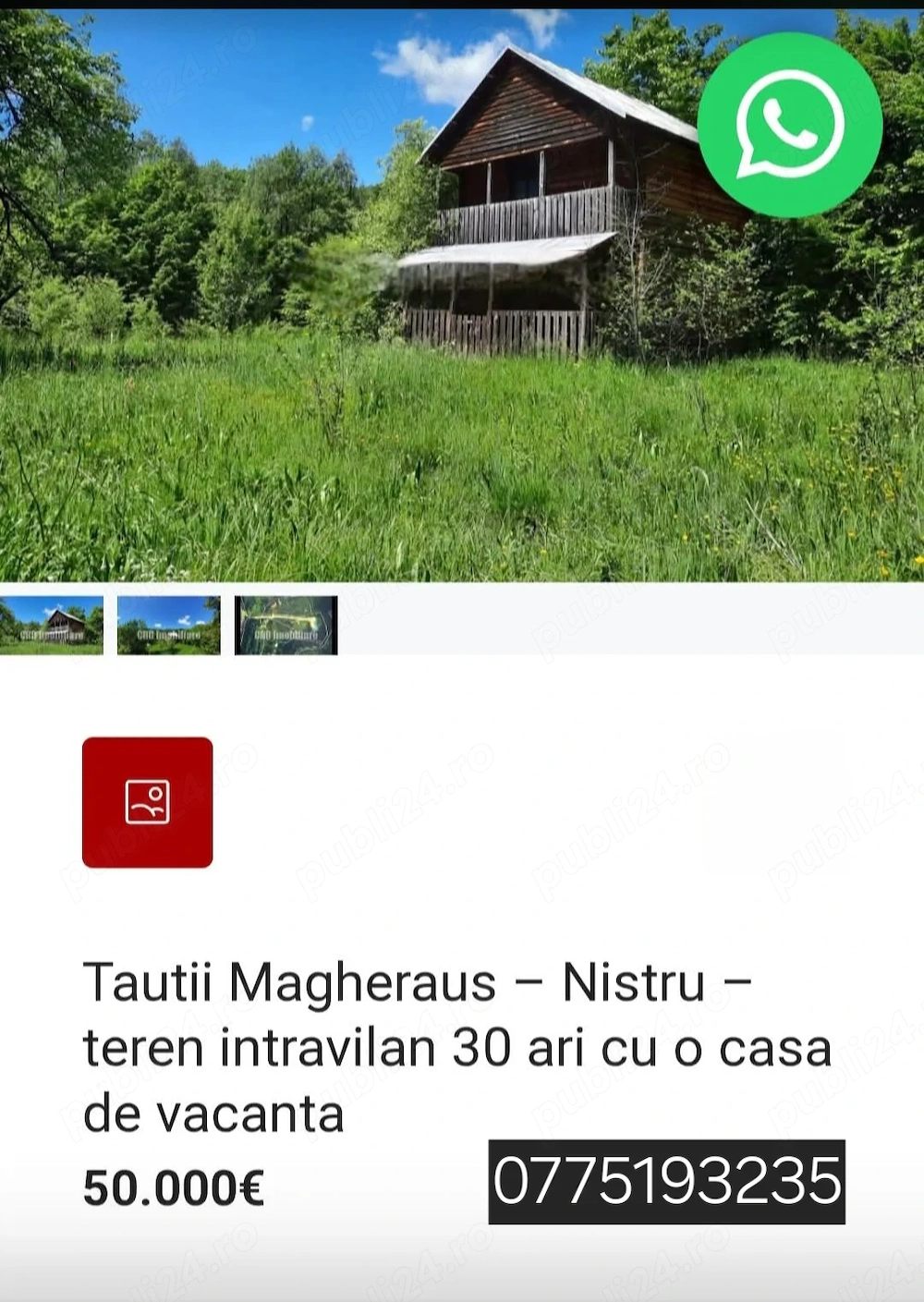 Teren intravilan Nistru .