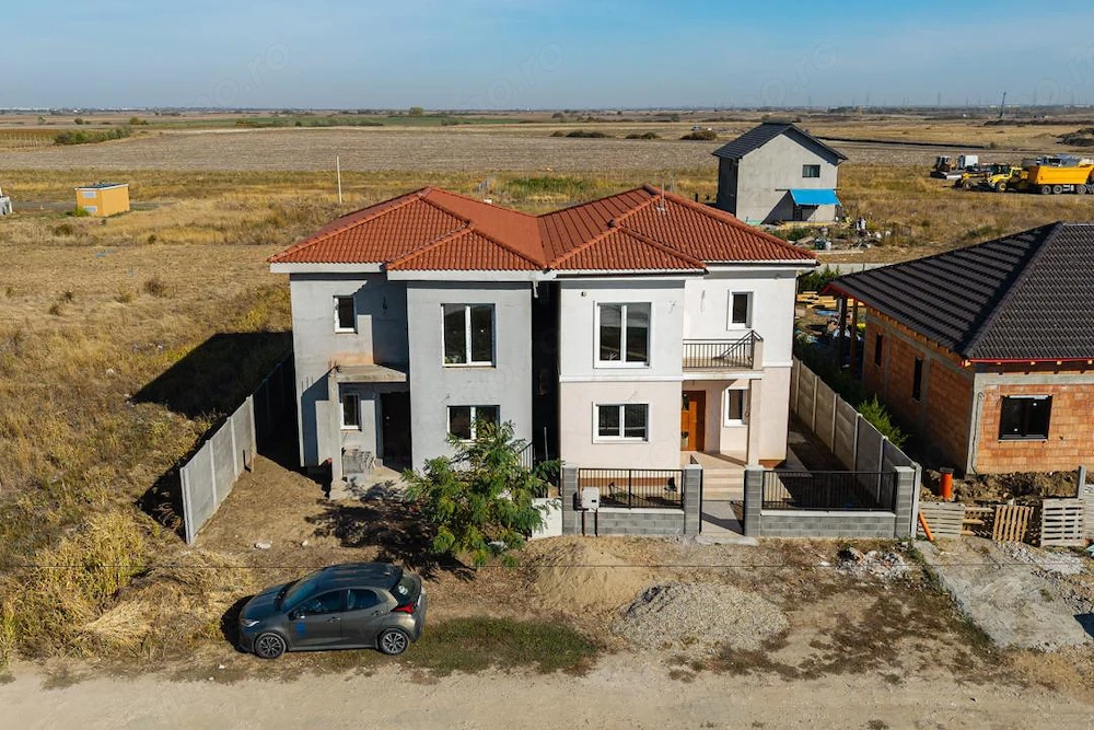 Duplex P+1E| Gata de Mutare| 5 cam, 3 bai | Teren 313 m Săcălaz| Comision 0