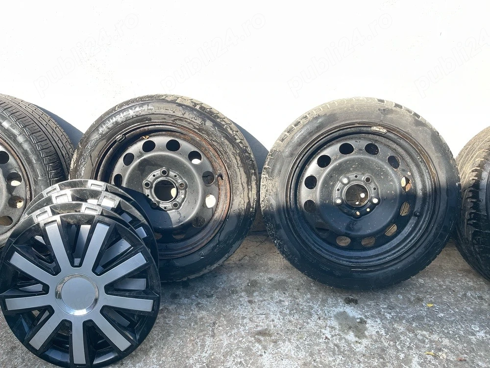 Jante 16" Bmw e46 + cauciucuri vara 