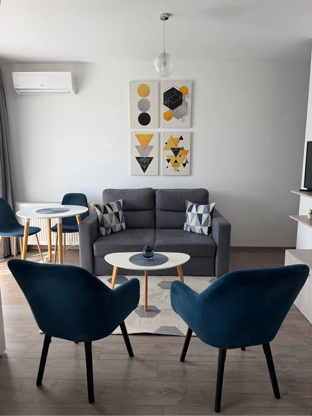 Apartament modern, complet mobilat și utilat, cu parcare subterană, în Vivalia Grand Timisoara