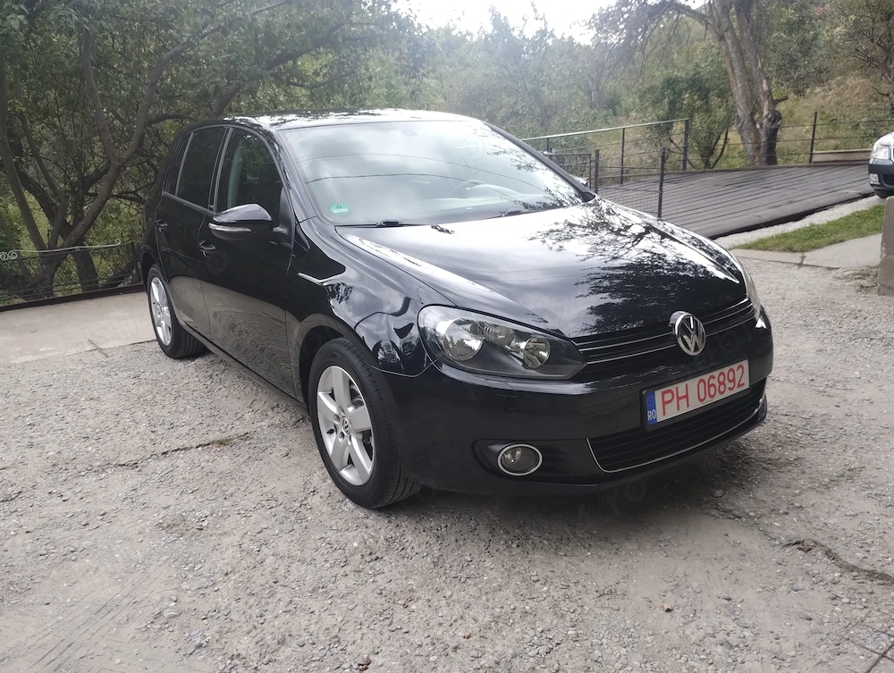 VW Golf 6 2012 Style negru metalizat RAR efectuat 