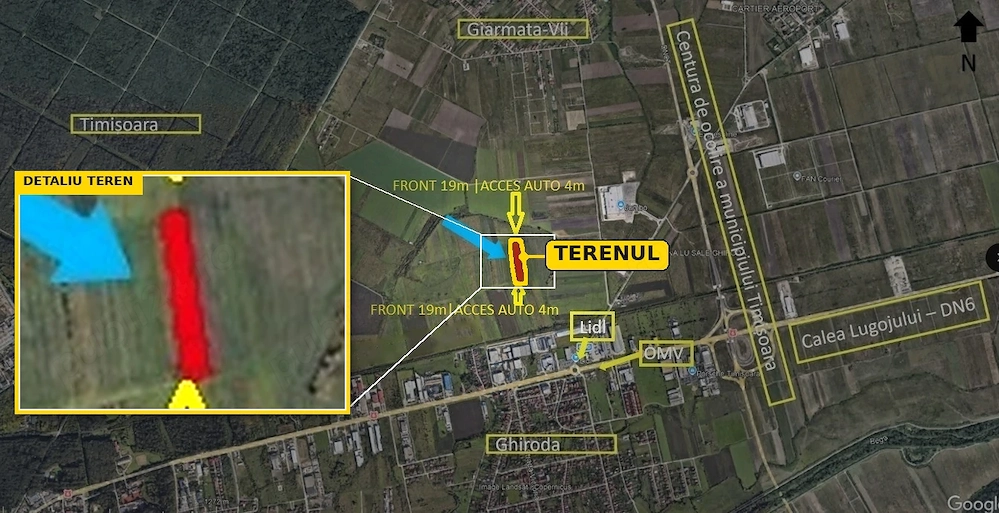  Teren Ghiroda | LOCUINTE (ap. studio , 1 - 5 camere) + SAD (optional) - SERVICII + AGREMENT