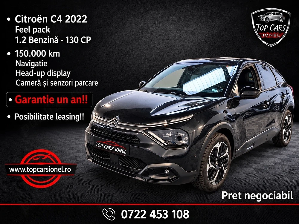 Citroen C4 2022 Automat Benzina 