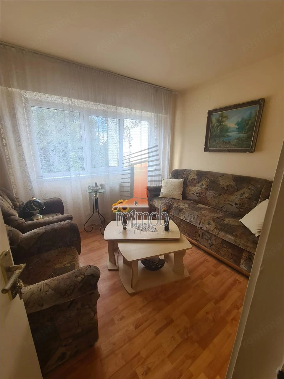 3 camere, spatios, et.3, terasa refacuta, centrala, termopan, mobilat si utilat