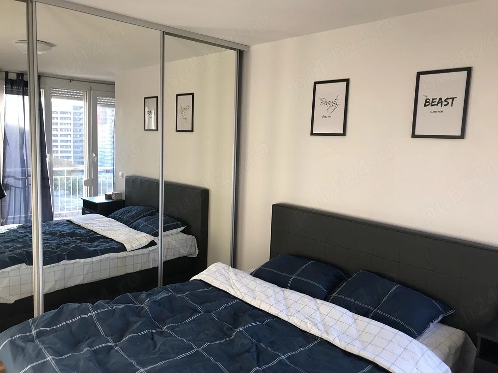 Proprietar vand studio 39 mp in Banu Construct Aradului,2 camere,eraj retras,mobilat si utilat
