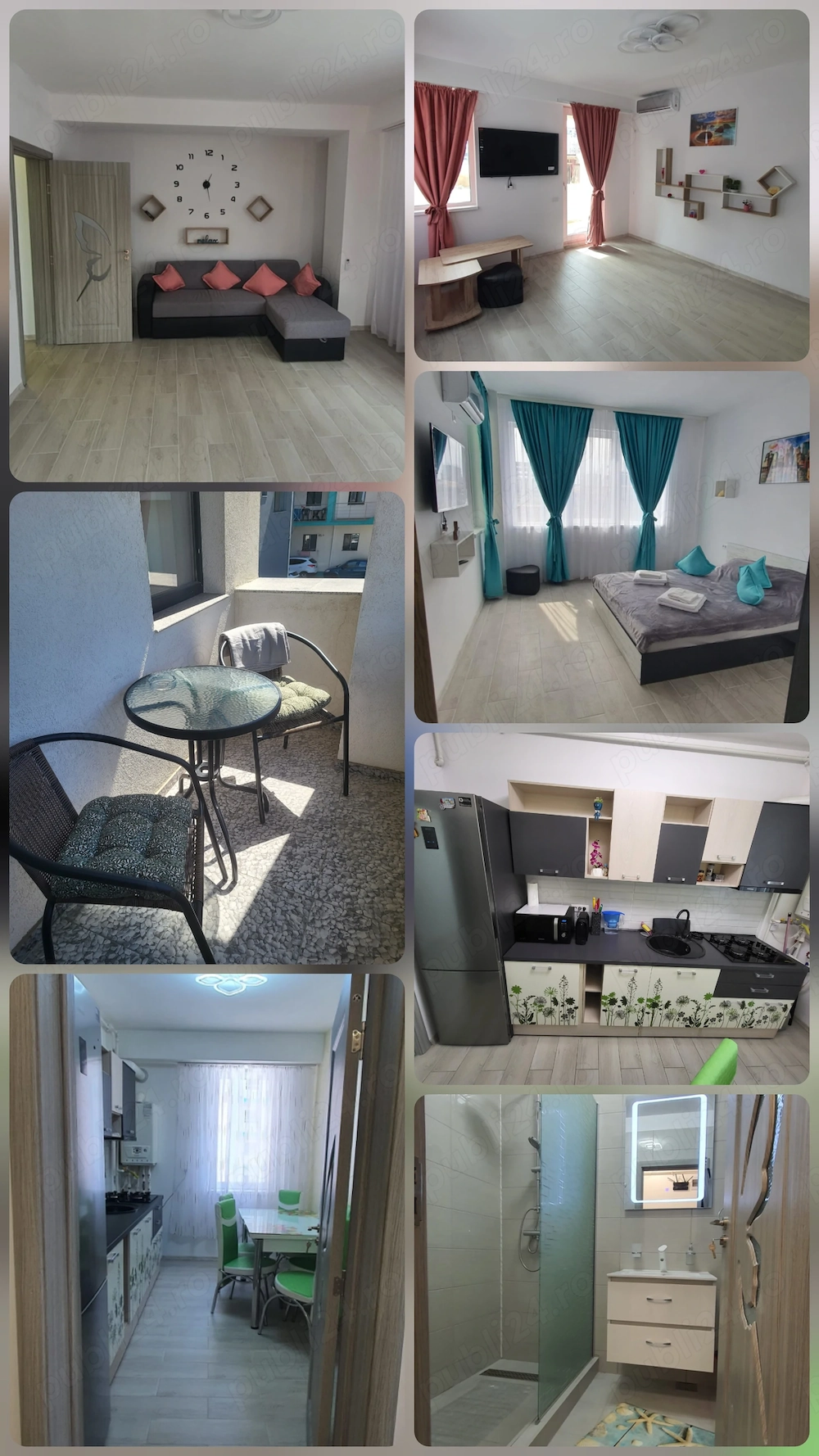 Inchiriez apartament cu 2 camere in Mamaia Nord