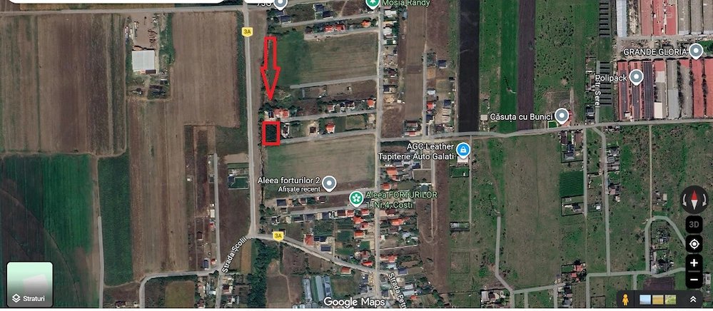 Vind tere satul Costi- Galati