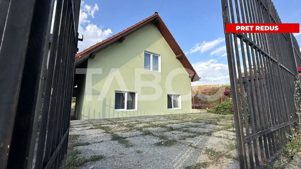Casa individuala 4 camere cu intrare de la 2 strazi Poplaca Sibiu 