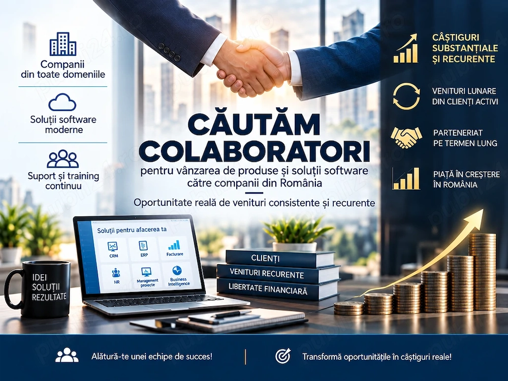 Căutăm colaboratori pentru recomandări la firme locale   câștig substanțial