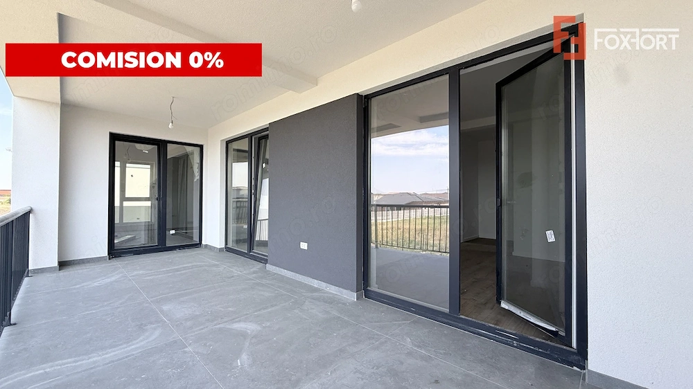 Comision 0% Apartament de vanzare, 3 camere + terasa de 15,62 mp Mosnita