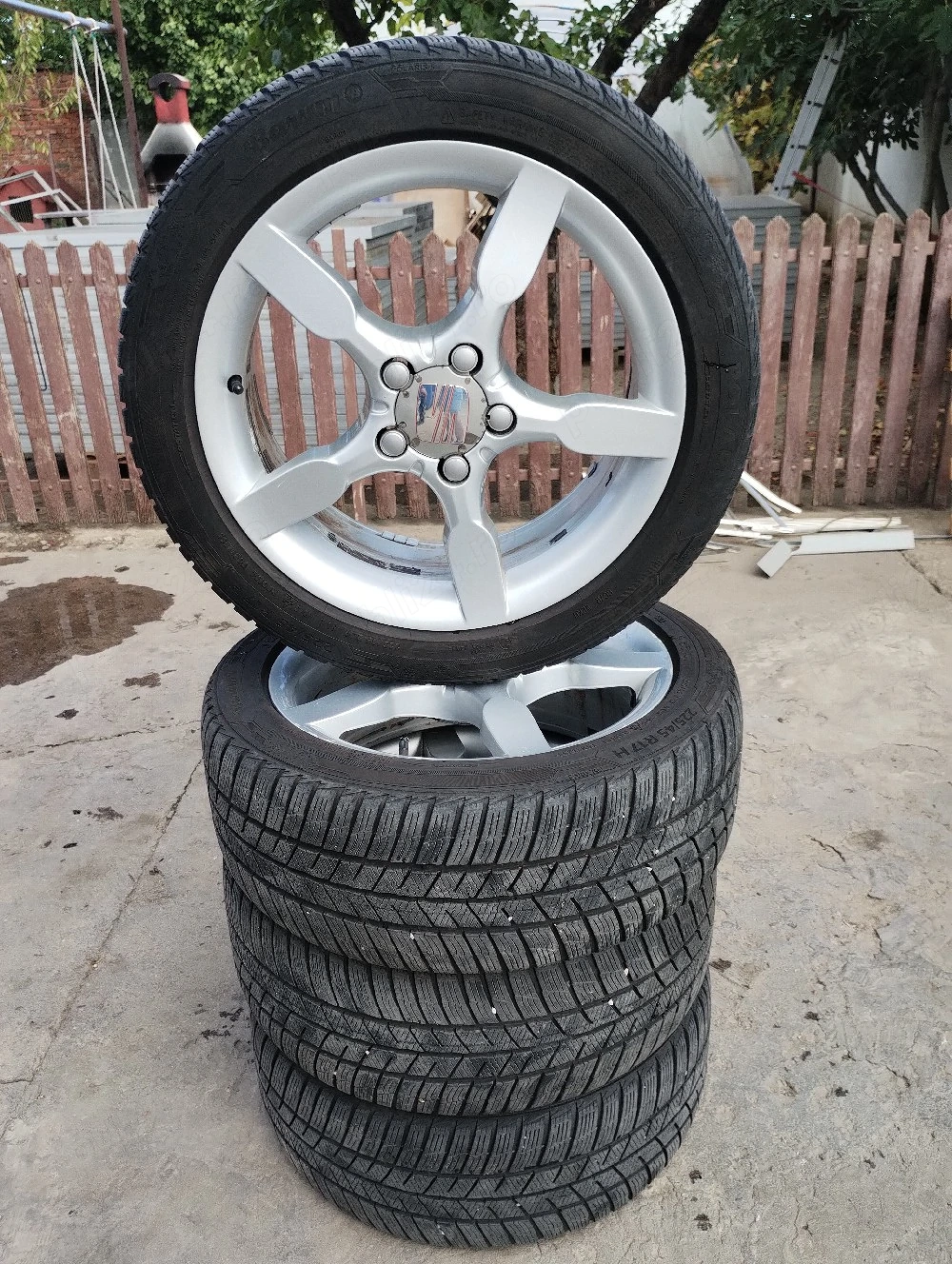 4 Roți de iarna Seat Originale 225/45/17 Barum Polaris 5