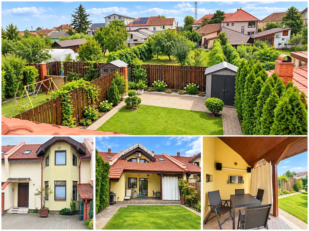 Casă de închiriat 4 camere   Prietenia, 120 mp, curte și terasă