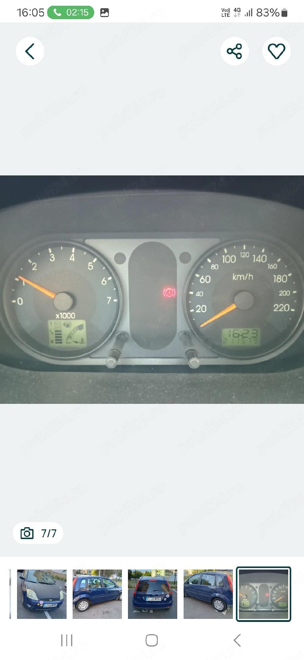 ford fiesta 1.4 benzina 