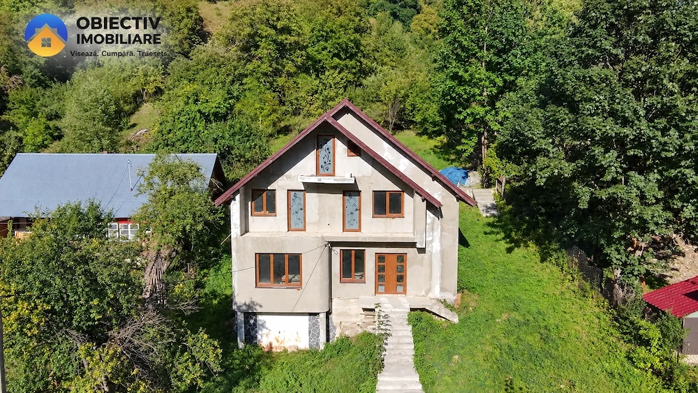 Casa D+P+1E, 232 mp, teren 2.405 mp, Pangarati, jud. Neamt