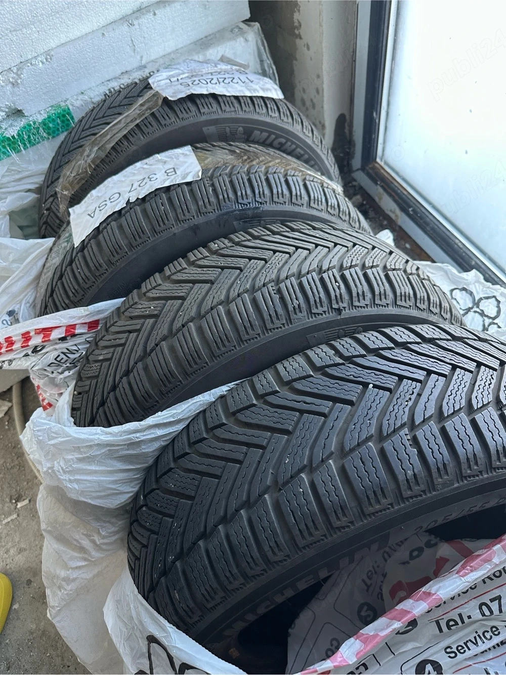 Cauciucuri de iarna  Michelin Alpin 6 205/55 R16 stare excelenta