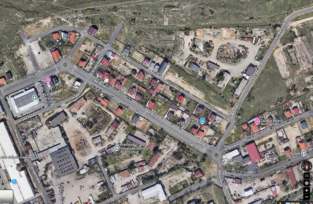 Ofer 100.000 Euro pe teren intravilan, min. 1.000 mp   zona Banovița, spate Carrefour
