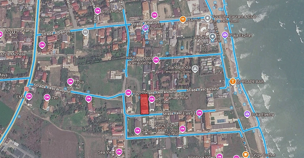 Teren cu pensiune turistică în curs de construire - Vama Veche