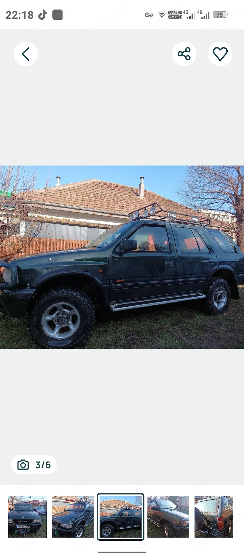 Opel Frontera 2.3 TD Vauxhall 4x4
