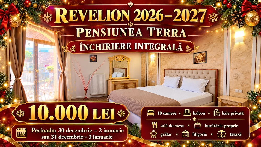 Inchiriez locatie pentru revelion 2026-2027