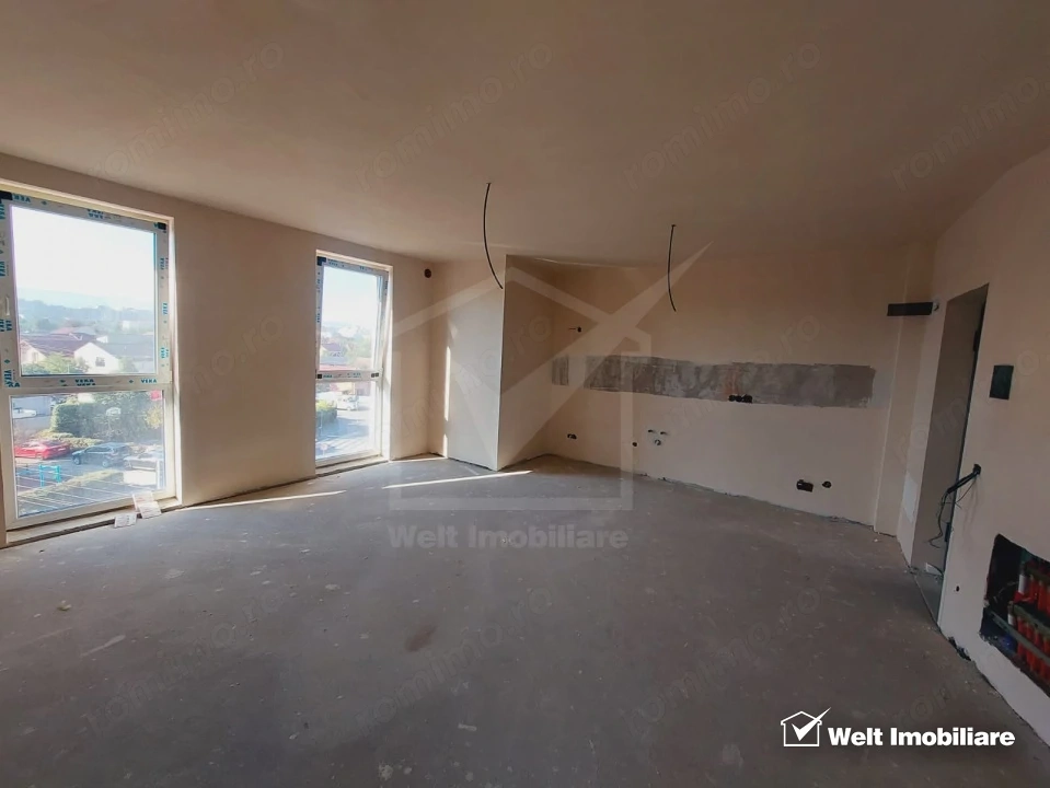  Apartament 56 mp, bloc nou, CF la zi, etaj 3, parcare subterana