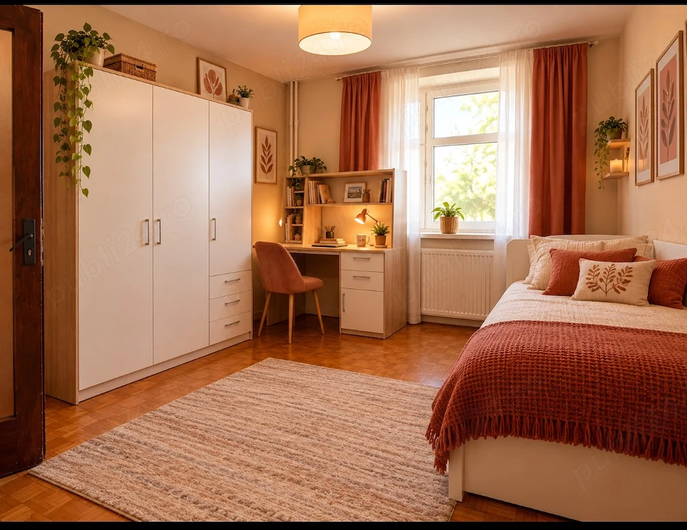 Închiriez sau vand apartament cu 1 camera si cu 2 camere in zona Sovata, Rogerius cu lift 