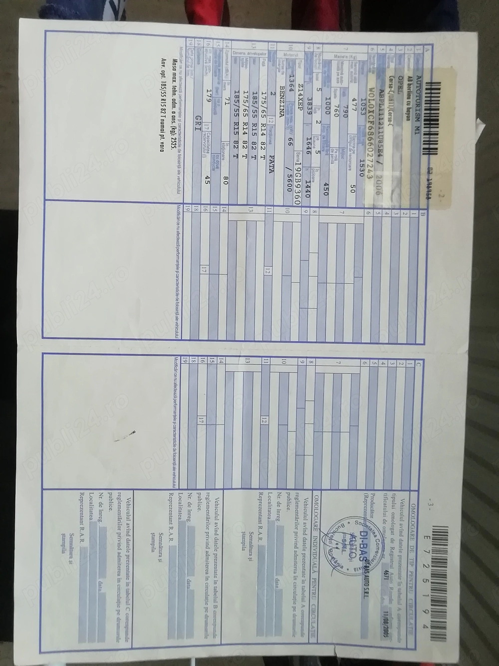 Vand opel corsa c