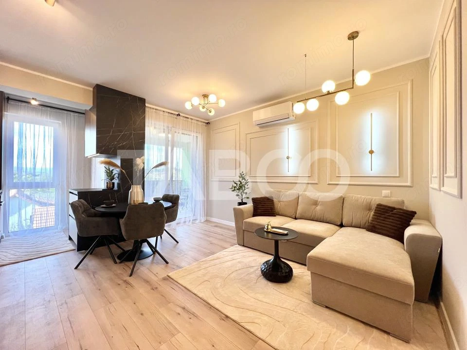Apartament cu 2 camere de vanzare in Floresti nou cu balcon la cheie