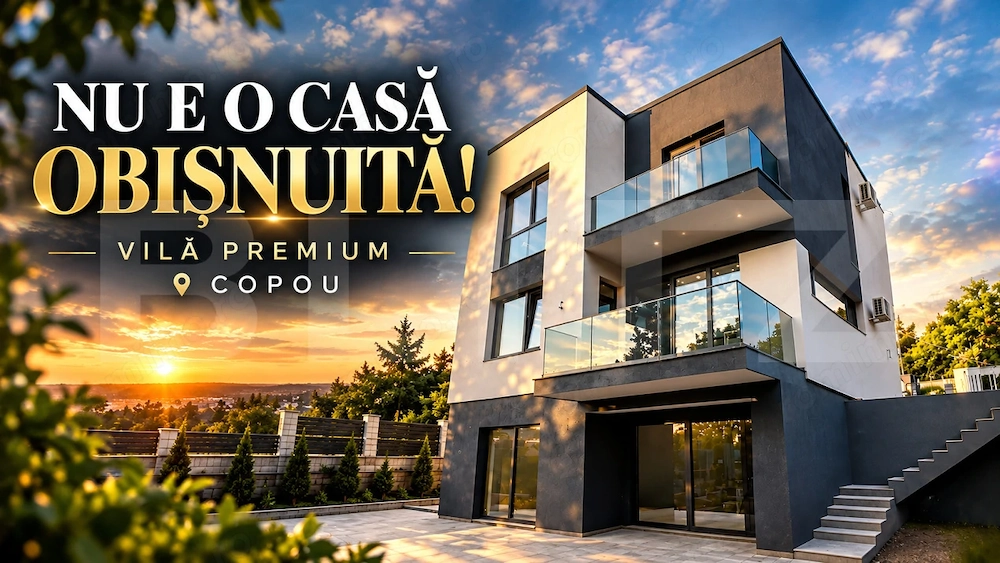 Vila de lux cu 5 camere in Copou, zona linistita