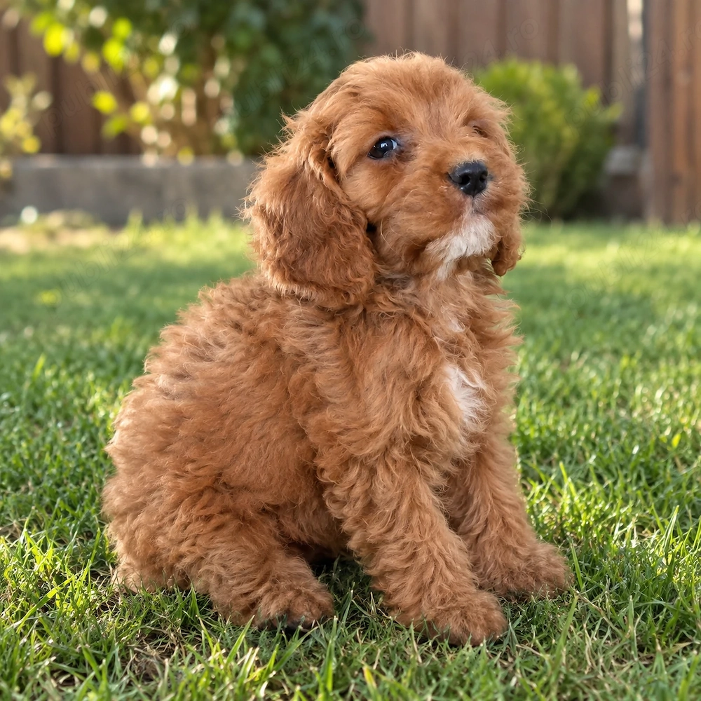 Cavapoo  roșcat   10 săptămâni